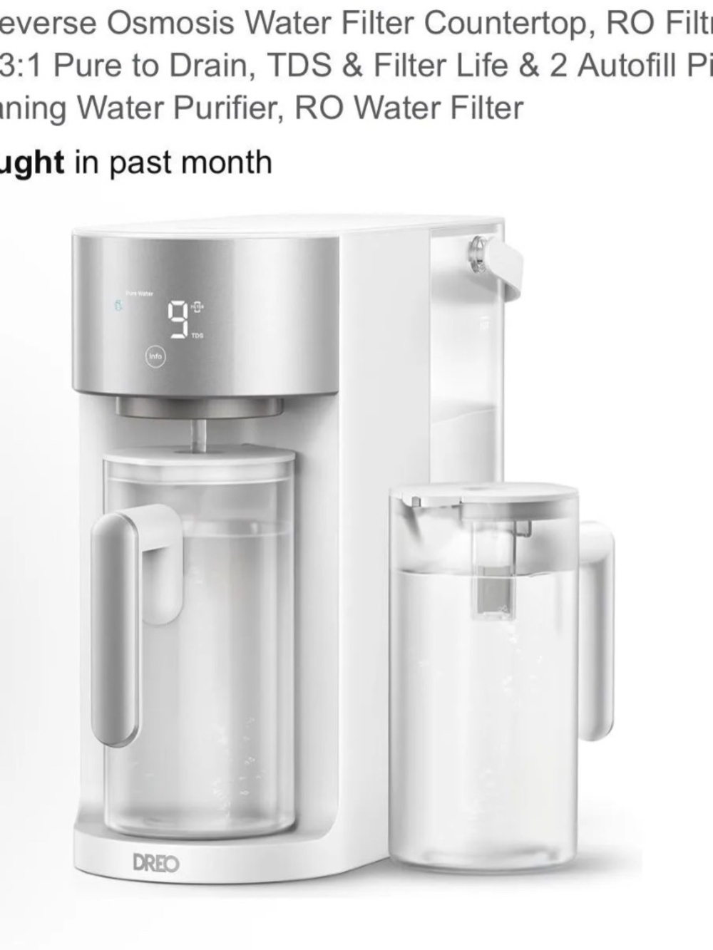 Breo water filter